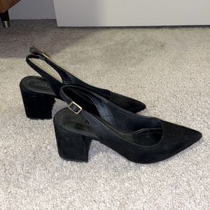 Black ASOS slingbacks